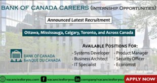 Bank of Canada Careers